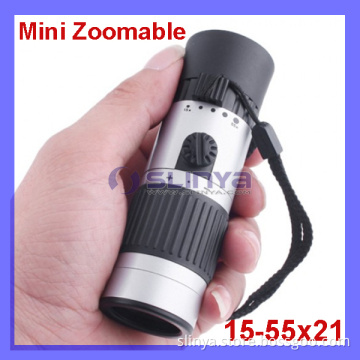 Compact Pocket-Sized 15-55X Mini Zoomable Monocular Telescope